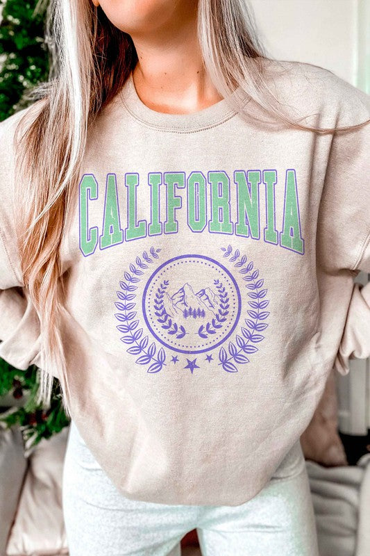 California Graphic Sweater