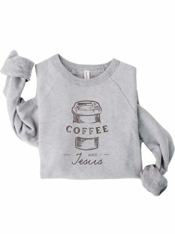 Coffee and Jesus Crewneck Sweatshirt