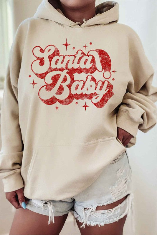 Santa Baby Christmas Hoodie