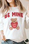 Be Mine Teddy Bear Crewneck Sweater