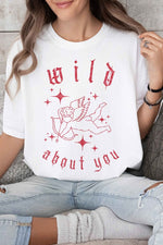 Wild About You Cupid Graphic Tee