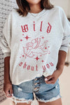 Wild About You Cupid Graphic Sweatshirt
