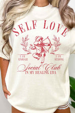Self Love Valentines Oversized Tee