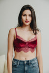 Velvet and Lace Cami