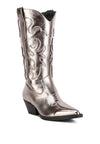 Cowboy Metallic Faux Leather Cowboy Boots