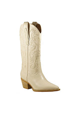 Hanan- Embroidery Western Boots