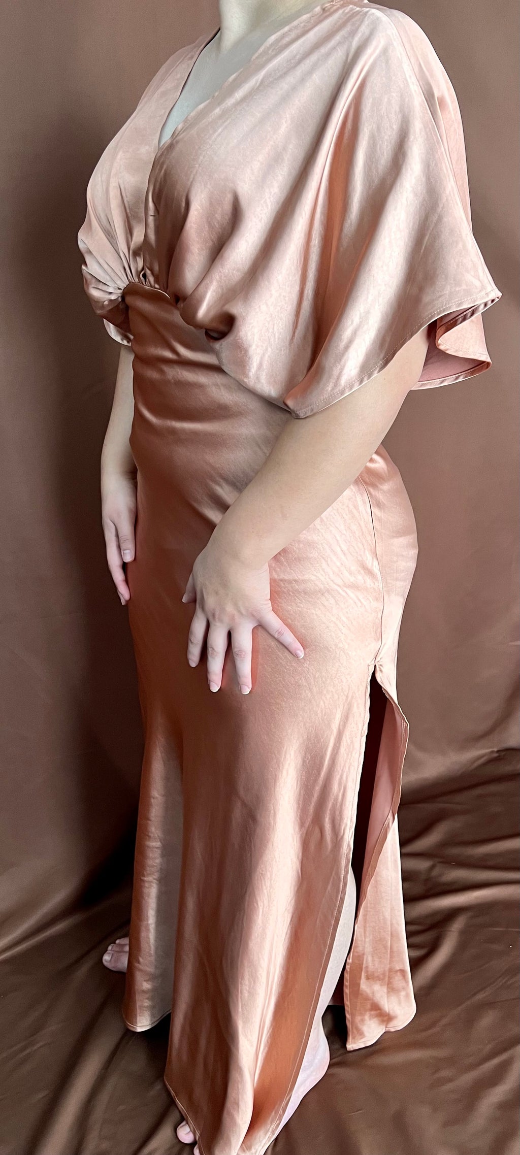 Golden Sand Satin Dress Essential Style Boutique Golden Sand Satin Dress Essential Style Boutique
